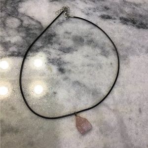 Rose Quartz Buddha Necklace